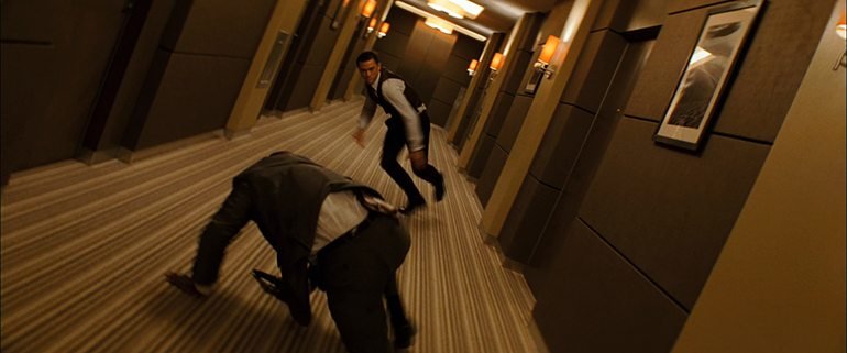Inception - Rotating Hallway Fight Scene