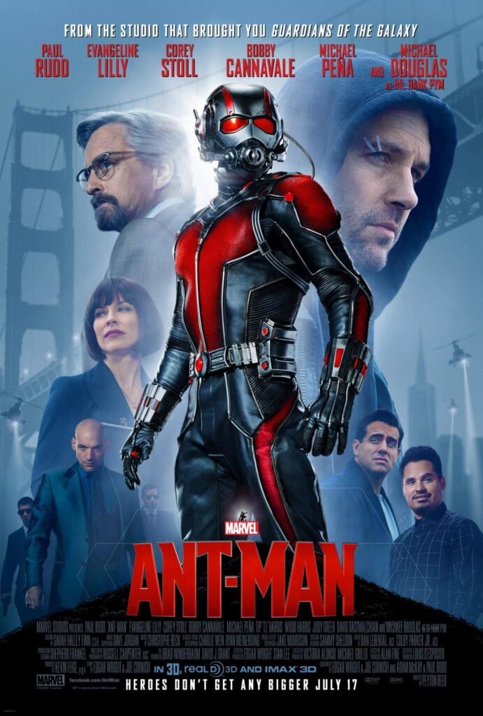 Ant-Man with Paul Rudd - Movie Poster